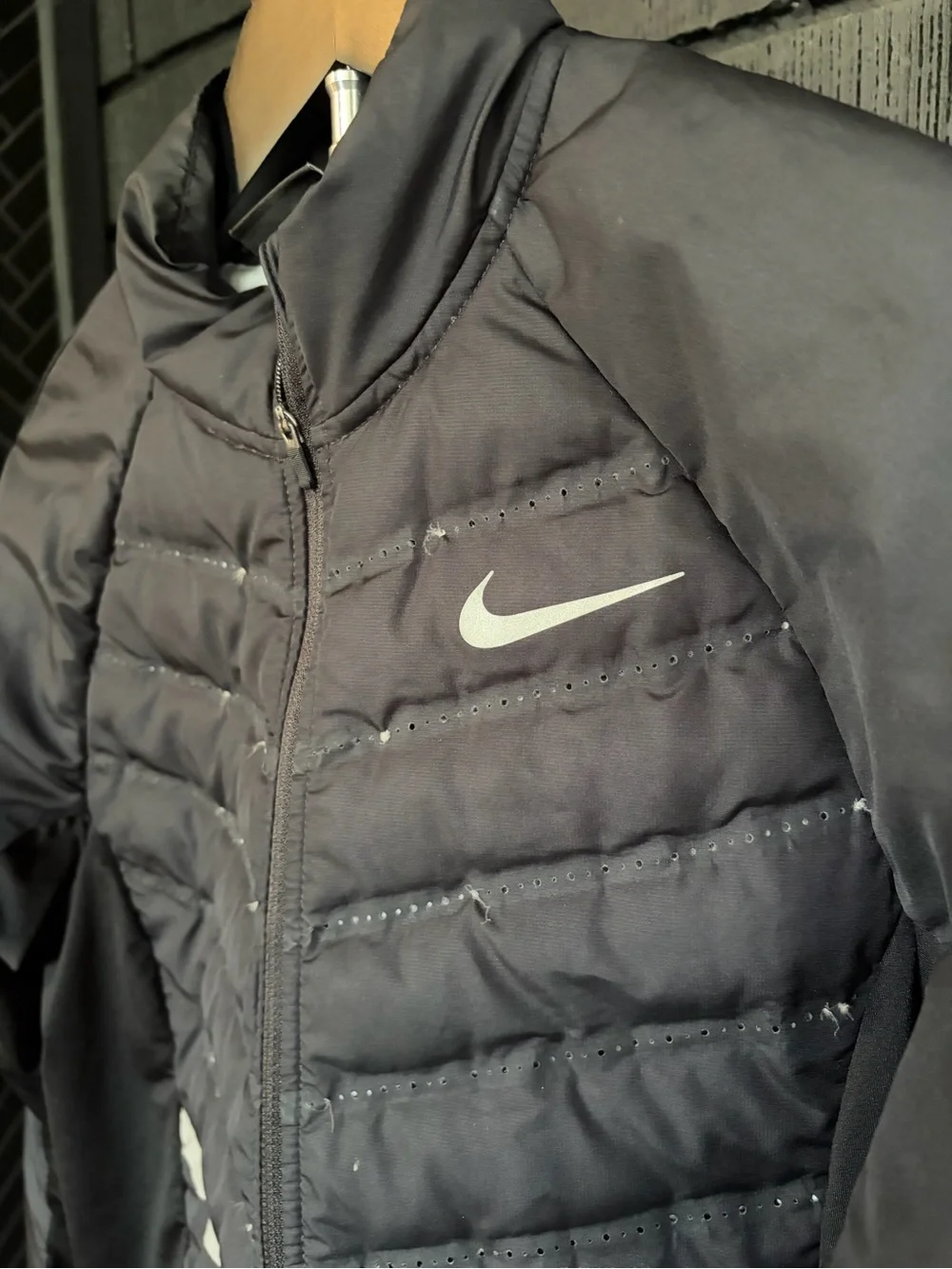 Nike Women's Black Reflective Running Jacket